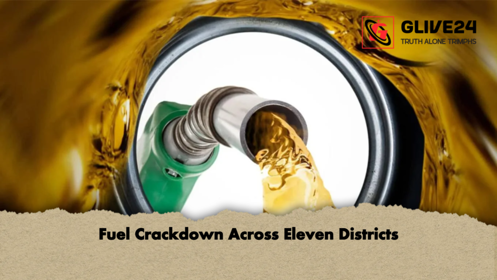 Fuel Crackdown Across Eleven Districts Fuel Crackdown Across Eleven Districts