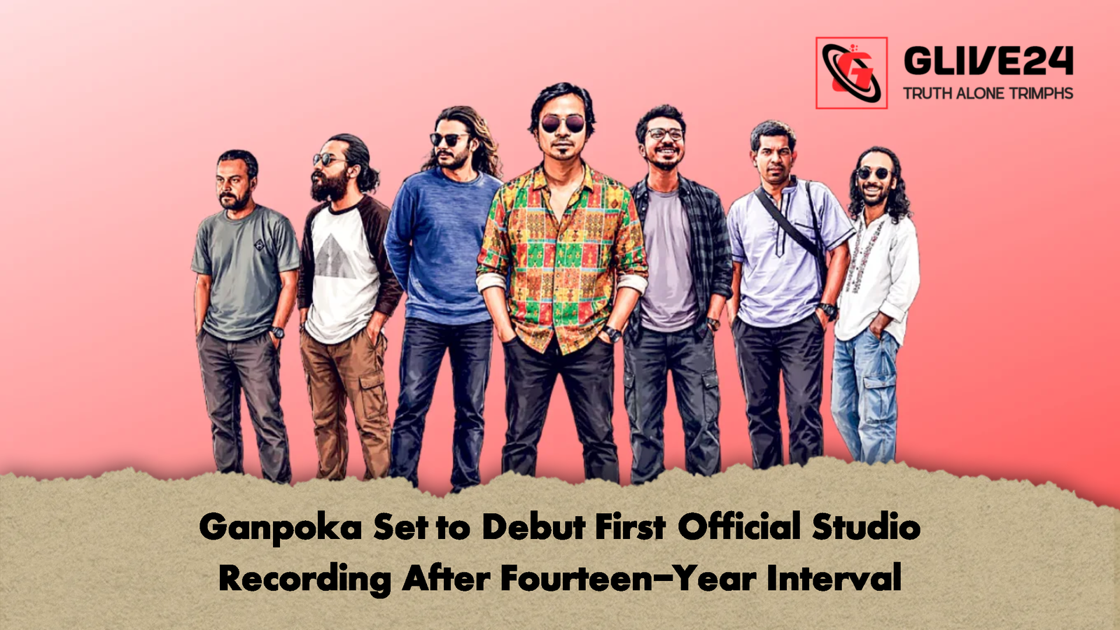 Ganpoka Set to Debut First Official Studio Recording After Fourteen Year Interval Ganpoka Set to Debut First Official Studio Recording After Fourteen-Year Interval