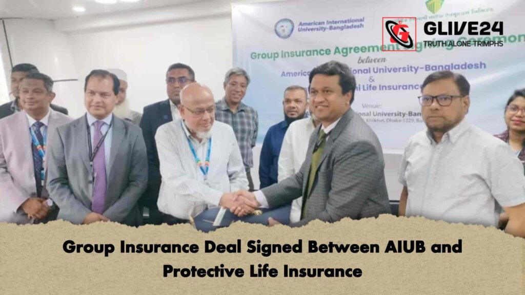 Group Insurance Deal Signed Between AIUB and Protective Life Insurance 2 Group Insurance Deal Signed Between AIUB and Protective Life Insurance