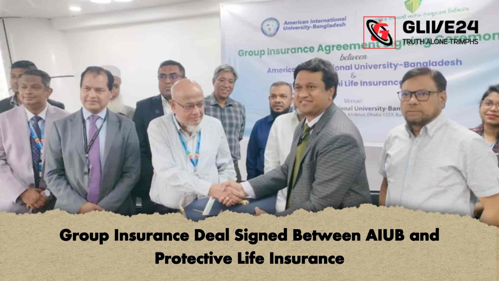 Group Insurance Deal Signed Between AIUB and Protective Life Insurance