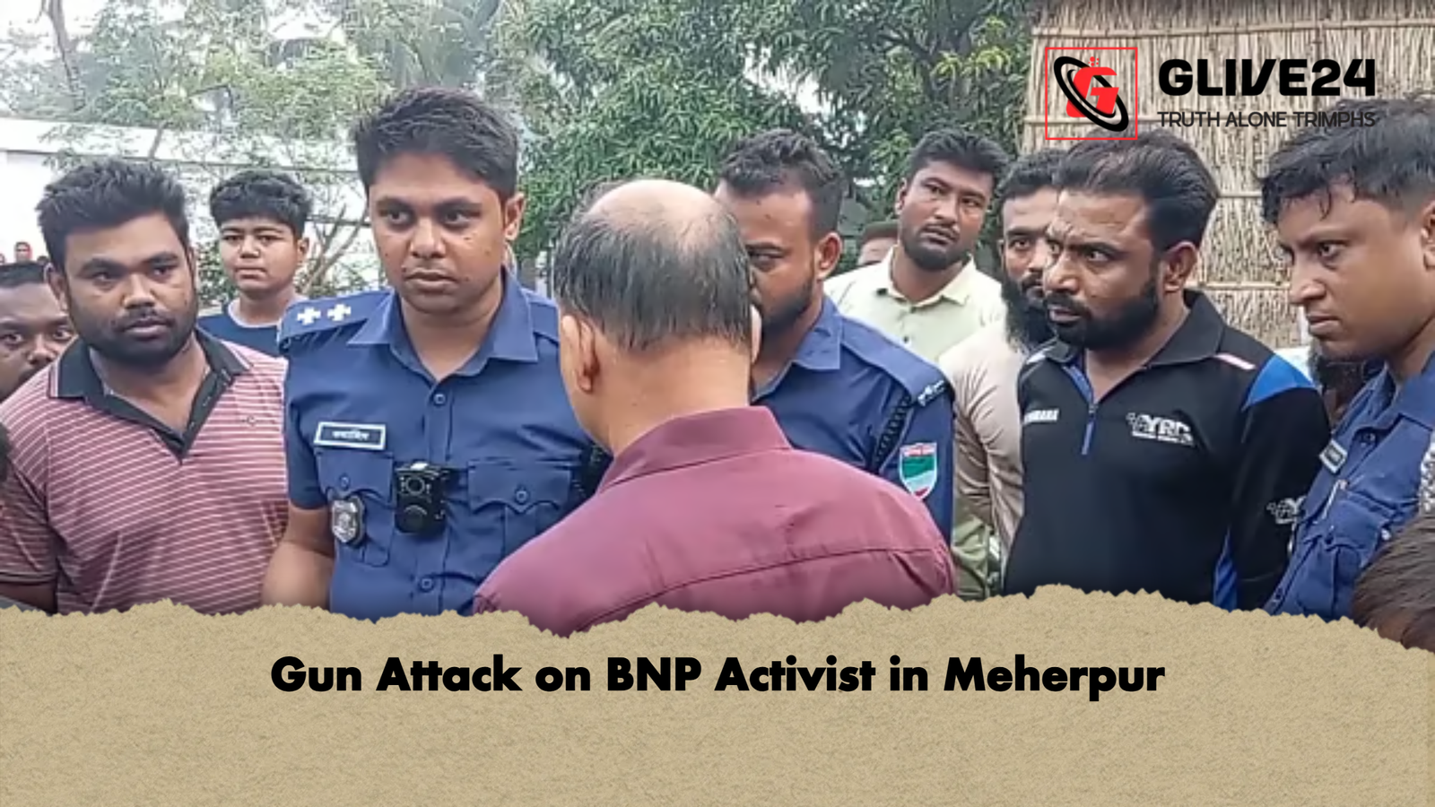 Gun Attack on BNP Activist in Meherpur Gun Attack on BNP Activist in Meherpur
