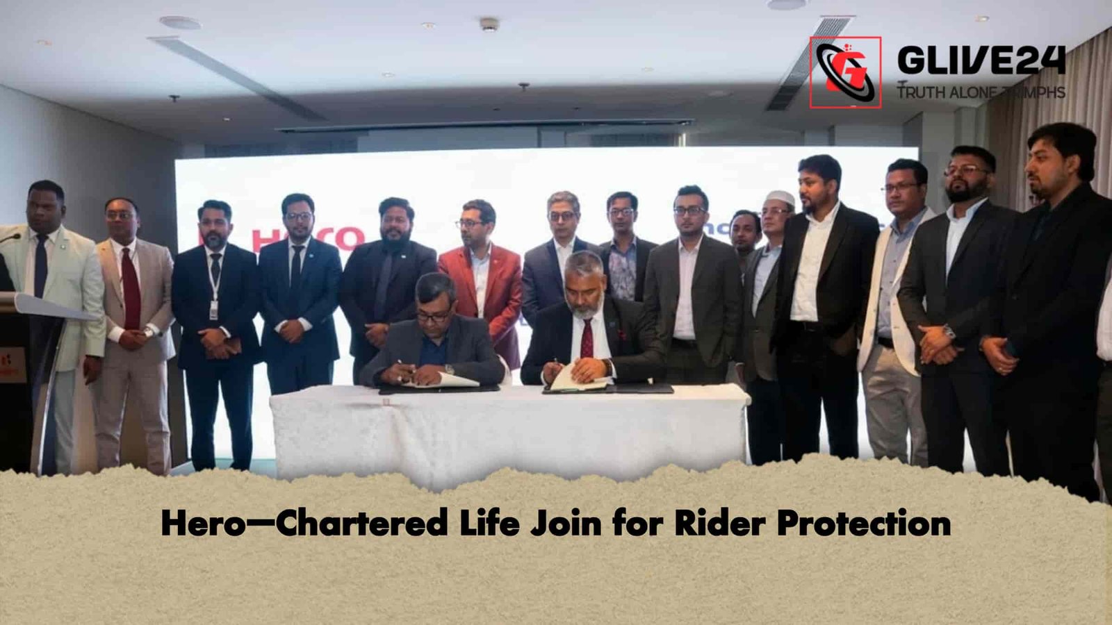 Hero–Chartered Life Join for Rider Protection