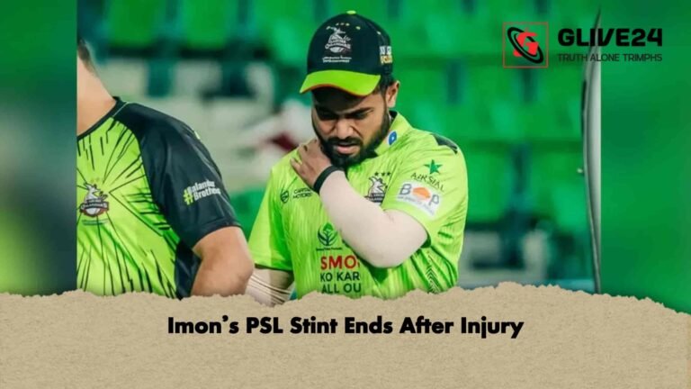 Imon’s PSL Stint Ends After Injury
