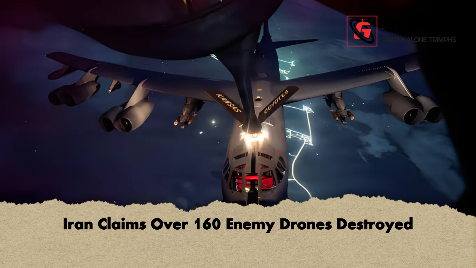 Iran Claims Over 160 Enemy Drones Destroyed Iran Claims Over 160 Enemy Drones Destroyed