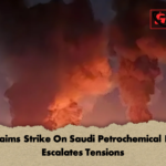 Iran Claims Strike On Saudi Petrochemical Facility Escalates Tensions Iran Claims Strike On Saudi Petrochemical Facility Escalates Tensions
