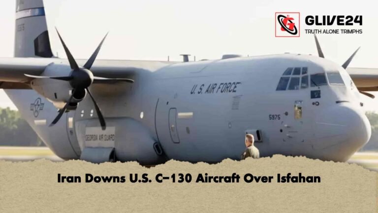 Iran Downs U.S. C-130 Aircraft Over Isfahan
