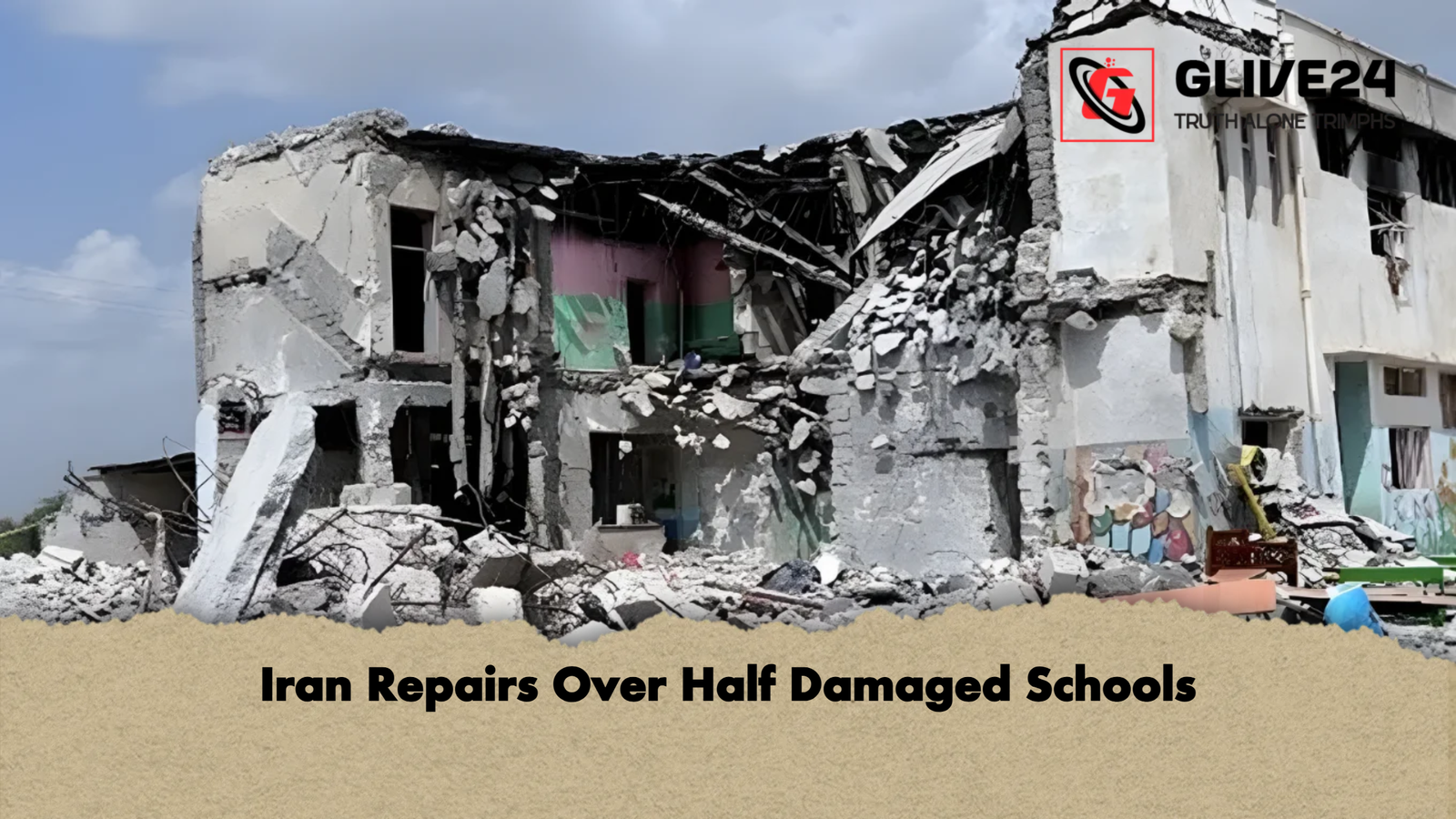 Iran Repairs Over Half Damaged Schools Iran Repairs Over Half Damaged Schools