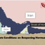 Iran Sets Conditions on Reopening Hormuz Strait Iran Sets Conditions on Reopening Hormuz Strait