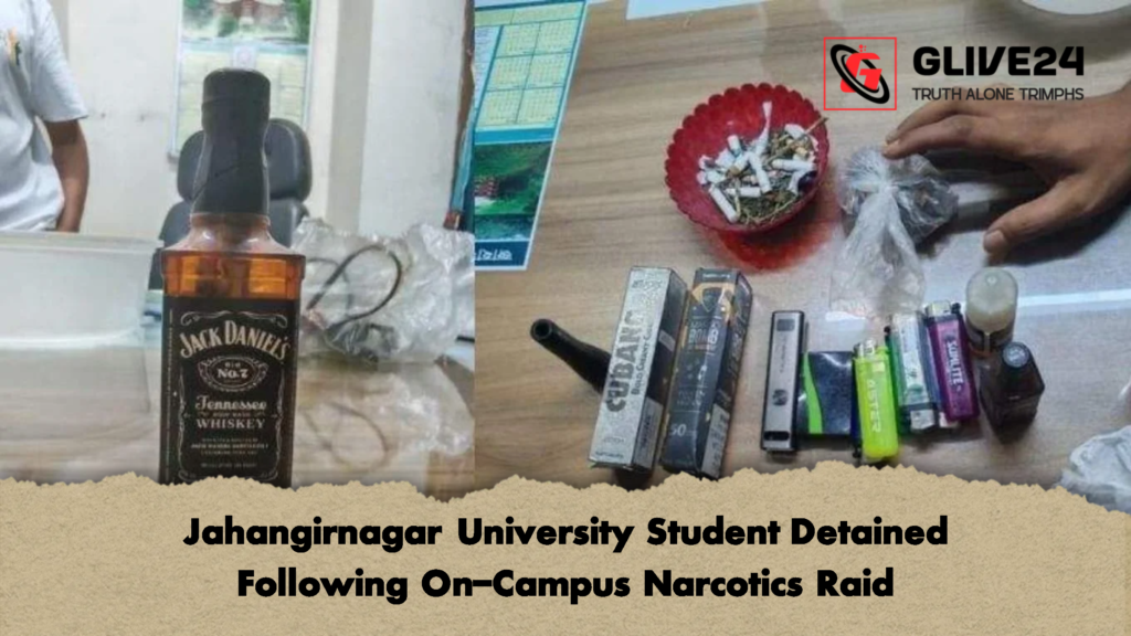 Jahangirnagar University Student Detained Following On Campus Narcotics Raid Jahangirnagar University Student Detained Following On-Campus Narcotics Raid