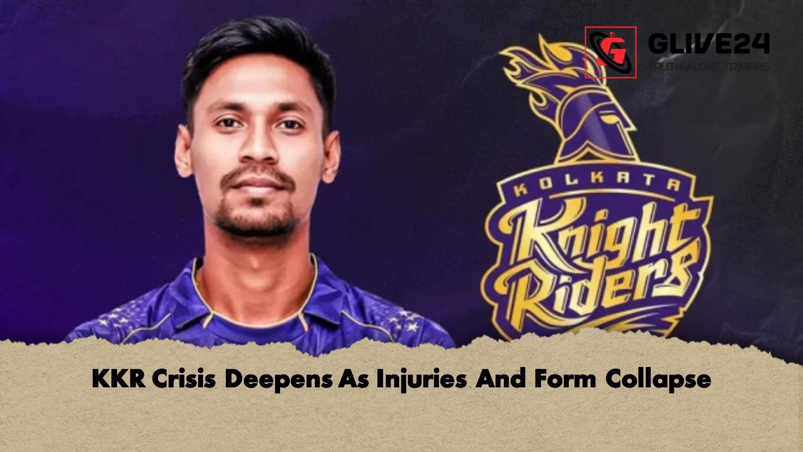 KKR Crisis Deepens As Injuries And Form Collapse KKR Crisis Deepens As Injuries And Form Collapse