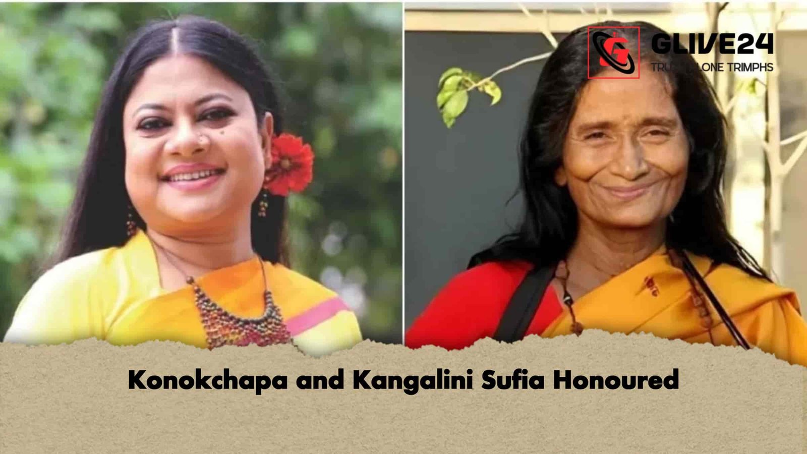 Konokchapa and Kangalini Sufia Honoured 1 Konokchapa and Kangalini Sufia Honoured