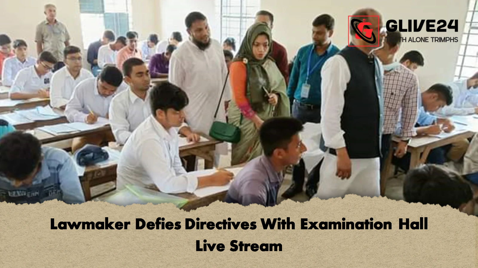 Lawmaker Defies Directives With Examination Hall Live Stream Lawmaker Defies Directives With Examination Hall Live Stream
