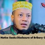 Legal Notice Seeks Disclosure of Bribery Claims Legal Notice Seeks Disclosure of Bribery Claims