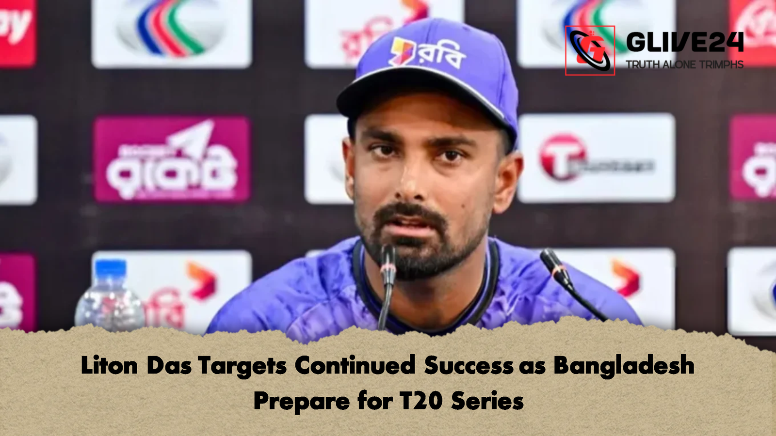 Liton Das Targets Continued Success as Bangladesh Prepare for T20 Series Liton Das Targets Continued Success as Bangladesh Prepare for T20 Series