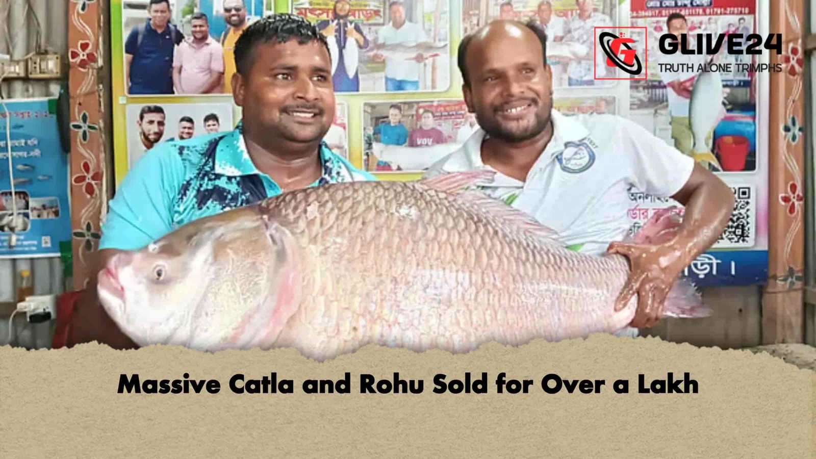 Massive Catla and Rohu Sold for Over a Lakh
