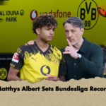 Matthys Albert Sets Bundesliga Record Matthys Albert Sets Bundesliga Record