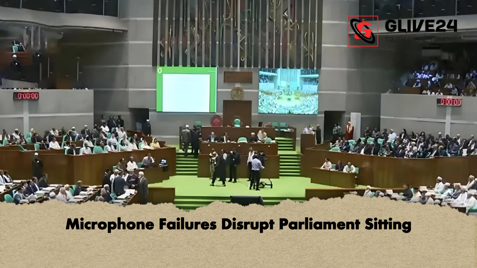 Microphone Failures Disrupt Parliament Sitting Microphone Failures Disrupt Parliament Sitting