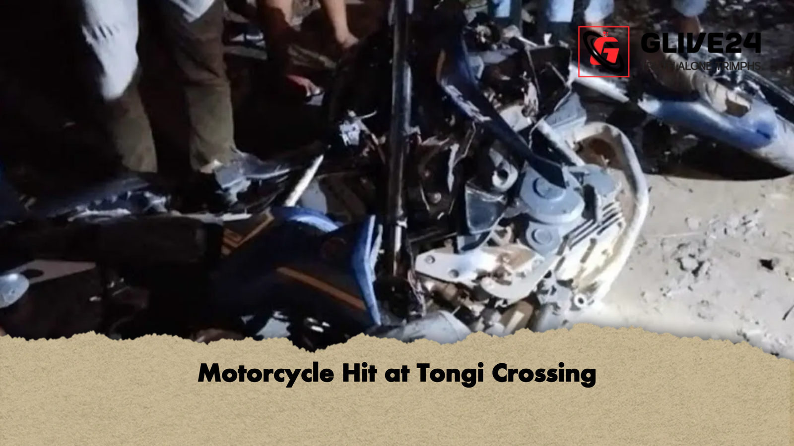Motorcycle Hit at Tongi Crossing Motorcycle Hit at Tongi Crossing
