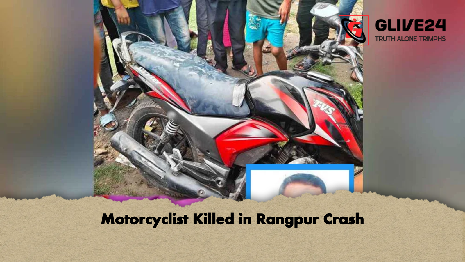 Motorcyclist Killed in Rangpur Crash Motorcyclist Killed in Rangpur Crash