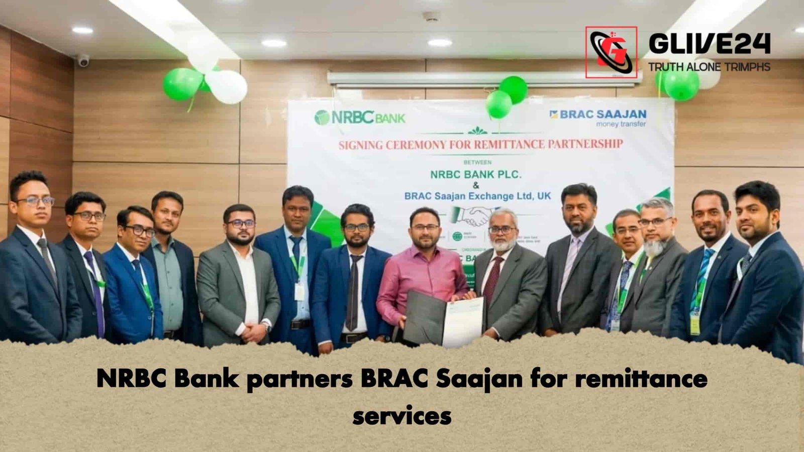 NRBC Bank partners BRAC Saajan for remittance services