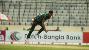 Nahid Ranas Five Wicket Haul Dismantles New Zealand Nahid Rana’s Five-Wicket Haul Dismantles New Zealand