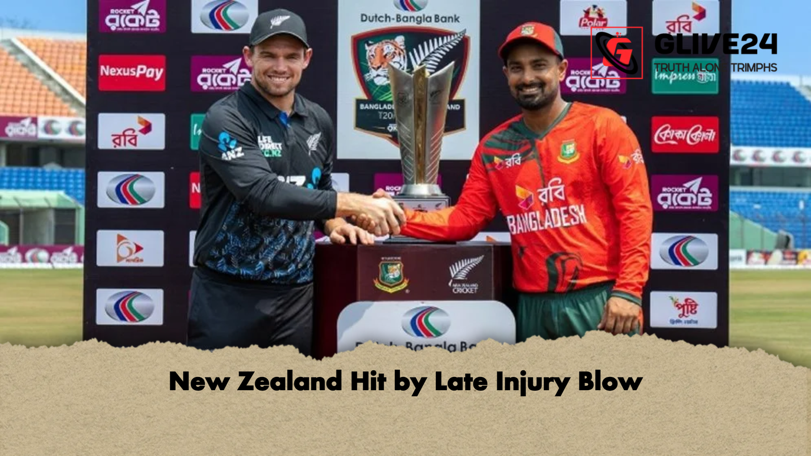 New Zealand Hit by Late Injury Blow New Zealand Hit by Late Injury Blow