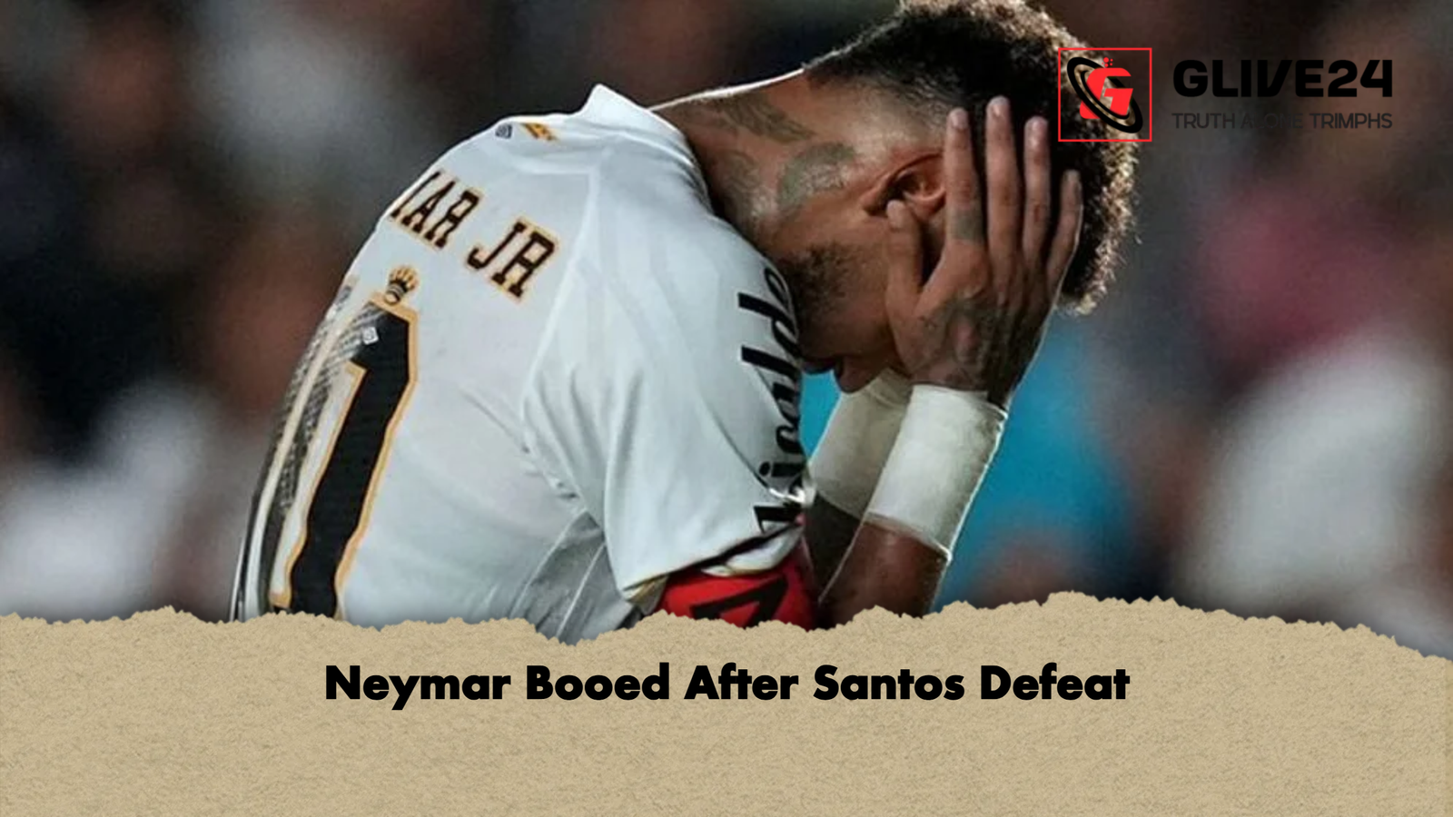 Neymar Booed After Santos Defeat Neymar Booed After Santos Defeat