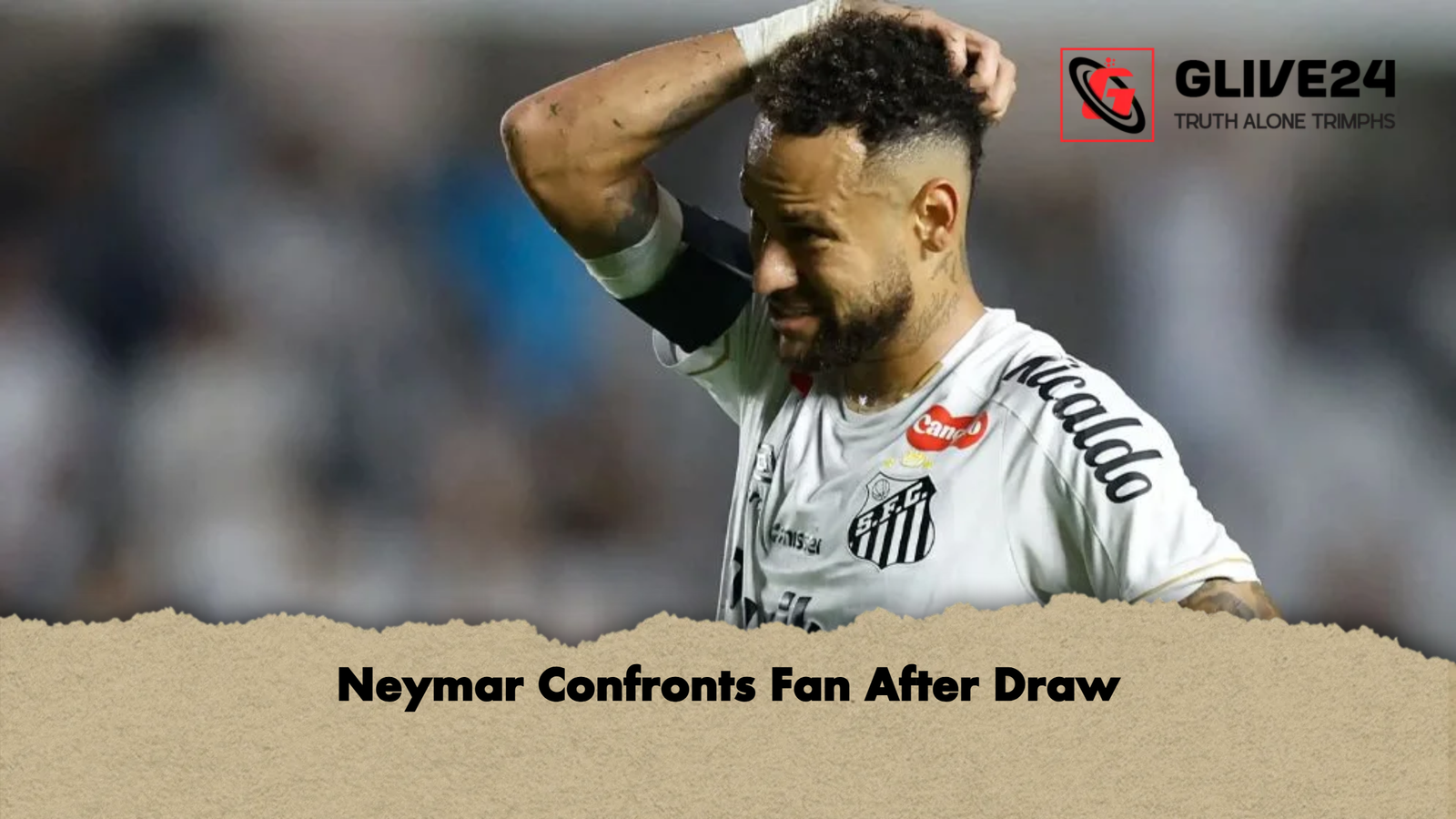 Neymar Confronts Fan After Draw Neymar Confronts Fan After Draw