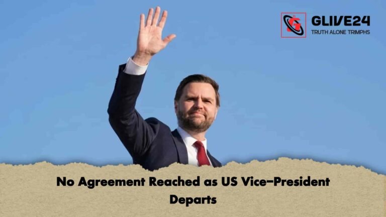 No Agreement Reached as US Vice-President Departs