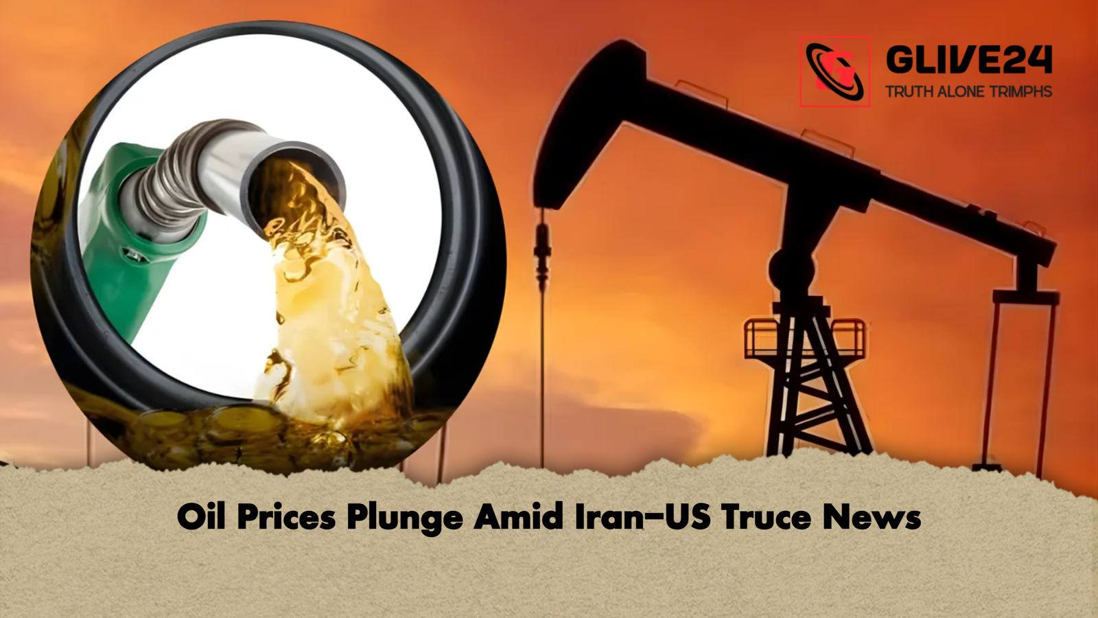 Oil Prices Plunge Amid Iran US Truce News Oil Prices Plunge Amid Iran-US Truce News
