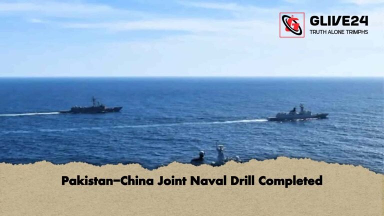 Pakistan-China Joint Naval Drill Completed