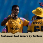 Peshawar Rout Lahore by 76 Runs Peshawar Rout Lahore by 76 Runs