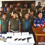 Police Seize Foreign Revolvers in Pabna Security Operation Police Seize Foreign Revolvers in Pabna Security Operation