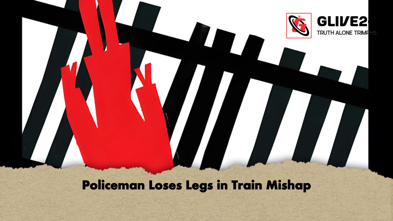 Policeman Loses Legs in Train Mishap Policeman Loses Legs in Train Mishap