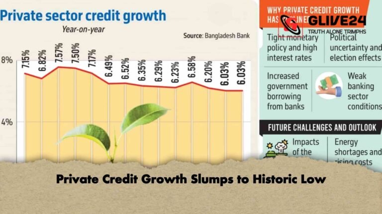 Private Credit Growth Slumps to Historic Low