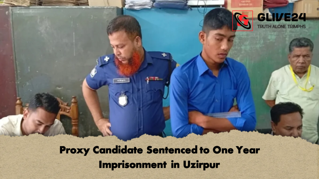 Proxy Candidate Sentenced to One Year Imprisonment in Uzirpur 2 Proxy Candidate Sentenced to One Year Imprisonment in Uzirpur Proxy Candidate Sentenced to One Year Imprisonment in Uzirpur