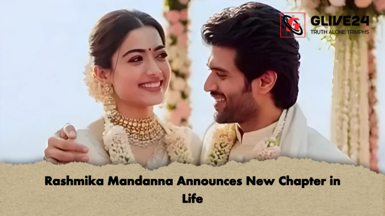 Rashmika Mandanna Announces New Chapter in Life Rashmika Mandanna Announces New Chapter in Life