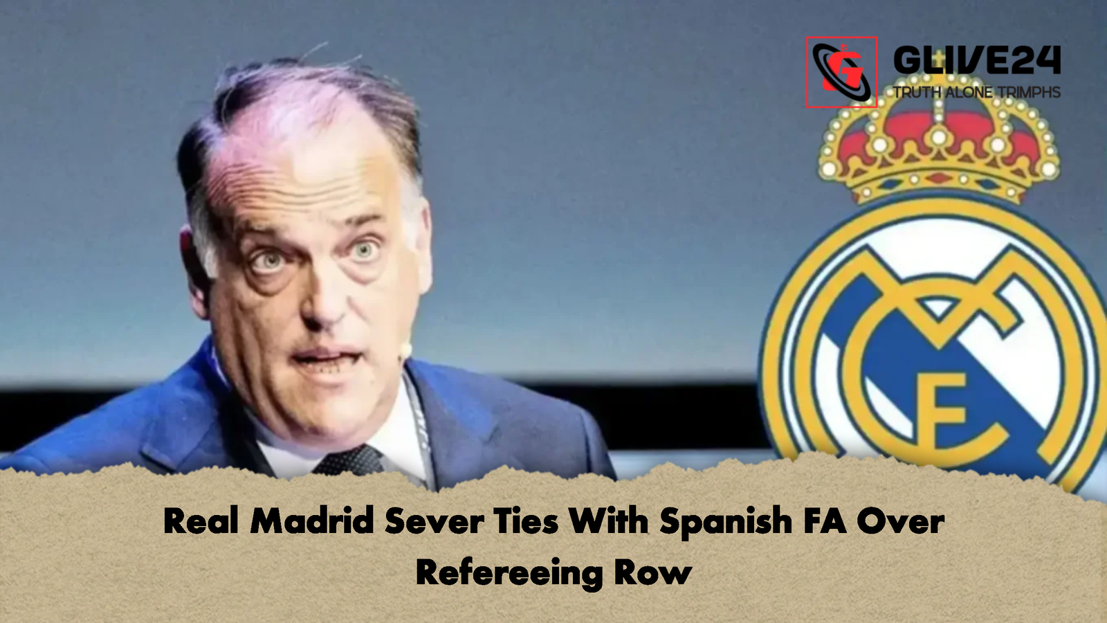 Real Madrid Sever Ties With Spanish FA Over Refereeing Row Real Madrid Sever Ties With Spanish FA Over Refereeing Row