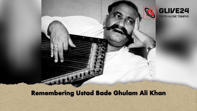 Remembering Ustad Bade Ghulam Ali Khan Remembering Ustad Bade Ghulam Ali Khan