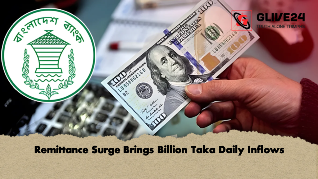 Remittance Surge Brings Billion Taka Daily Inflows Remittance Surge Brings Billion Taka Daily Inflows