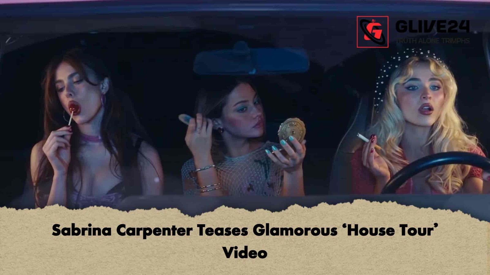 Sabrina Carpenter Teases Glamorous ‘House Tour’ Video 1 Sabrina Carpenter Teases Glamorous ‘House Tour’ Video