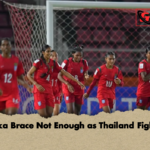 Sagarika Brace Not Enough as Thailand Fight Back Sagarika Brace Not Enough as Thailand Fight Back
