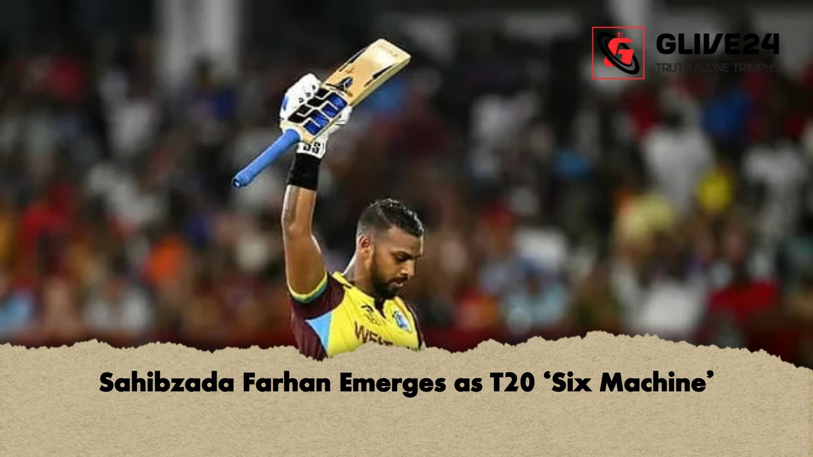 Sahibzada Farhan Emerges as T20 ‘Six Machine’ 1 Sahibzada Farhan Emerges as T20 ‘Six Machine 1 Sahibzada Farhan Emerges as T20 ‘Six Machine’