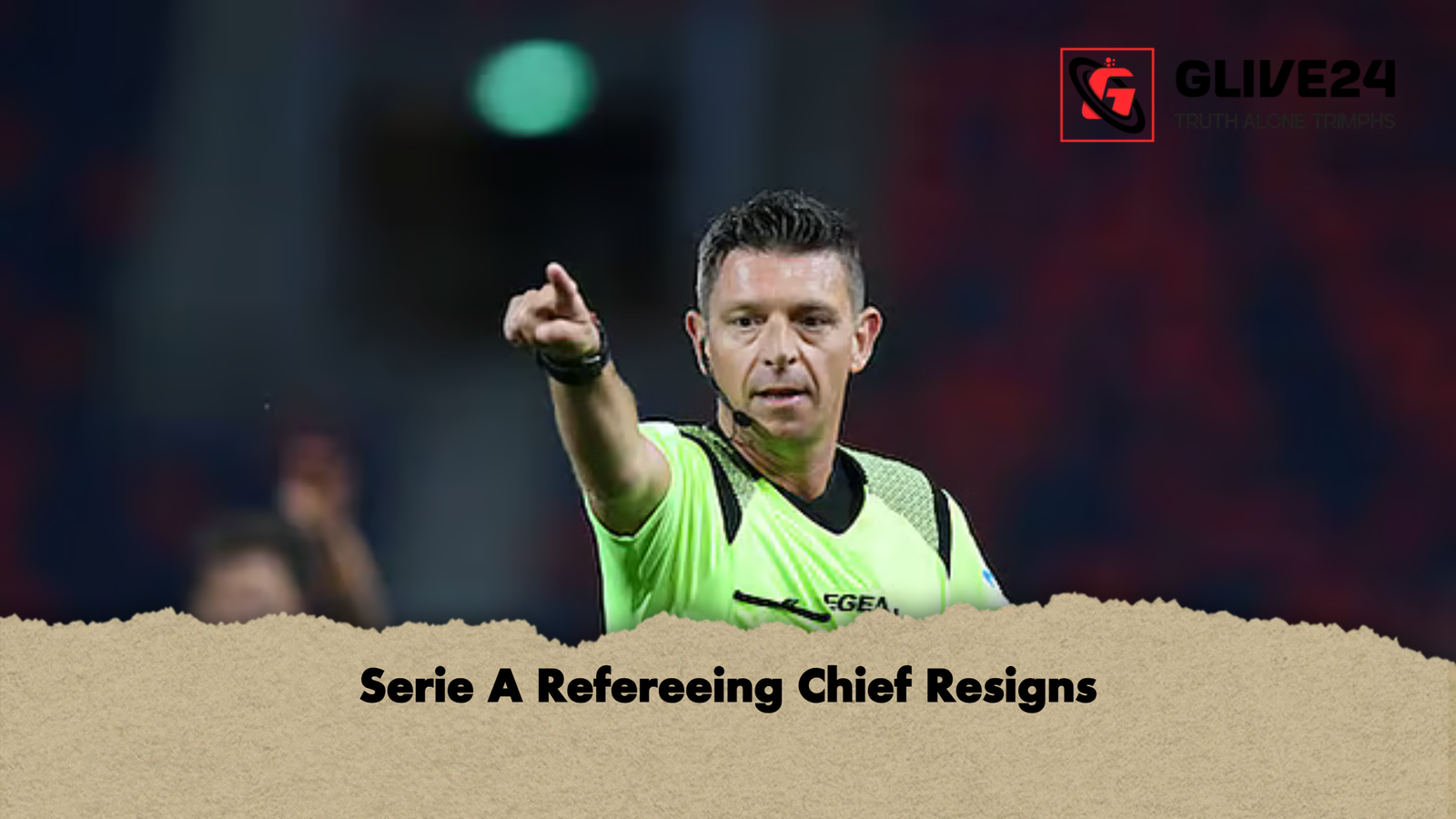 Serie A Refereeing Chief Resigns Serie A Refereeing Chief Resigns