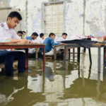 Severe Waterlogging in Cumilla Disrupts SSC Examinations Following Torrential Rain Rainfall and Waterlogging Disrupt Cumilla Exams