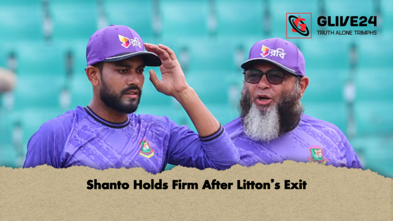 Shanto Holds Firm After Littons Exit Shanto Holds Firm After Litton’s Exit