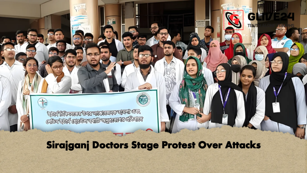 Sirajganj Doctors Stage Protest Over Attacks Sirajganj Doctors Stage Protest Over Attacks