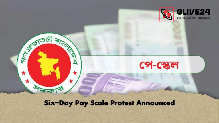 Six Day Pay Scale Protest Announced Six-Day Pay Scale Protest Announced