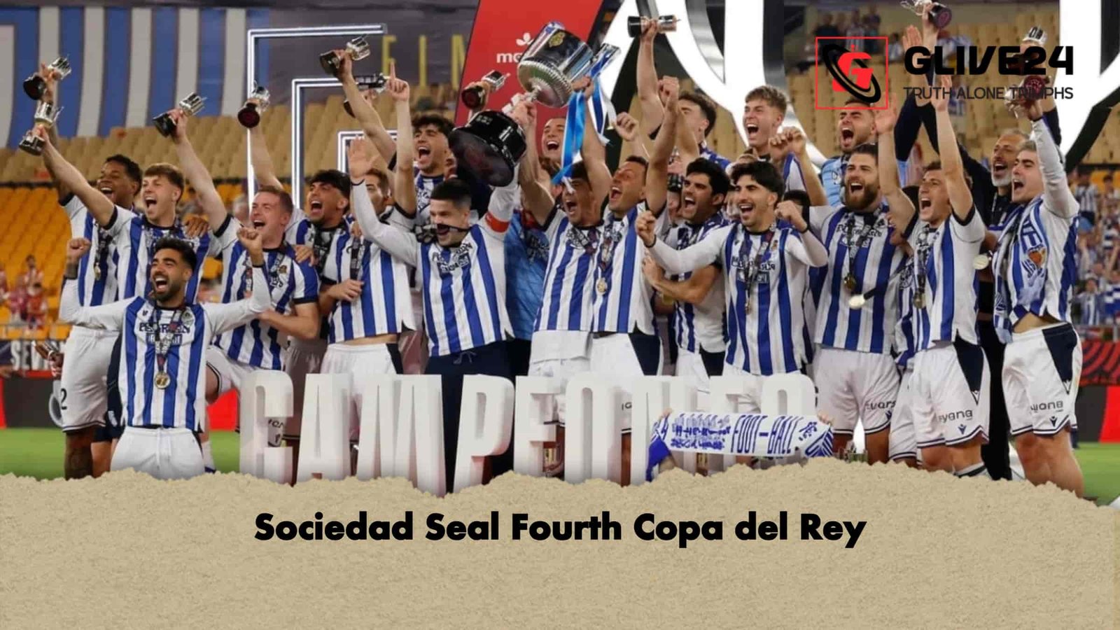 Sociedad Seal Fourth Copa del Rey