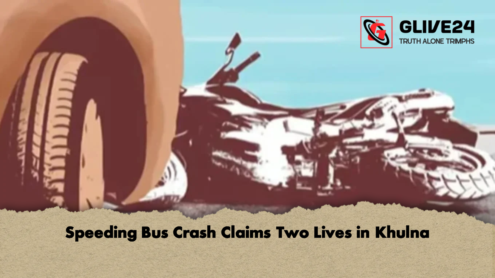 Speeding Bus Crash Claims Two Lives in Khulna 2 Speeding Bus Crash Claims Two Lives in Khulna